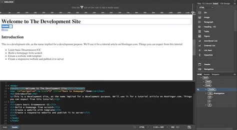 dreamweaver tutorials|Adobe Dreamweaver Tutorial: Learn How to Build a Website .